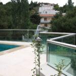 Inox Κάγκελα με Τζάμι - Συλλογή 1